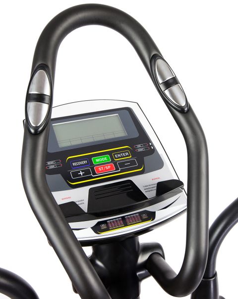Эллиптический электрический тренажер Atlas Sport STRONG (шаг 46 cм., маховик 24 кг)