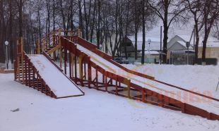 Зимняя горка Савушка Зима 9