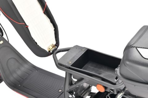 Электротрицикл WHITE SIBERIA PRO TRIKE 3000W Red