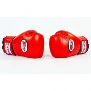 Перчатки боксерские Twins BGVL-3 для муай-тай (красные) 16 oz