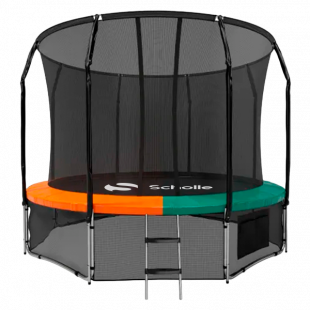 Батут Scholle Space Twin Green/Orange 14FT (4.27м)